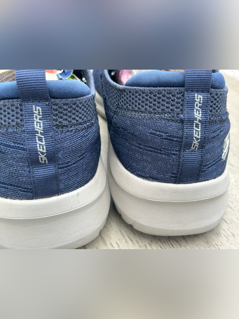 Skechers Ultra Flex 2.0 Cryptic Men 12 Navy Blue Slip On Air Cooled Memory Foam - Picture 6 of 11